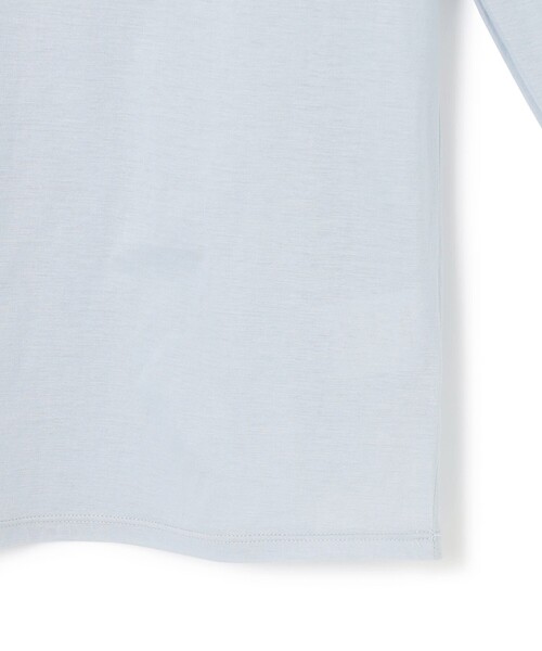 ICB(アイシービー)の「46Gハンドレッドジャージー プルオーバー(Tシャツ/カットソー・レディース・黄土色系7/アイボリー系7/ブラック系7・LARGE/X-LARGE)」の8枚目の写真