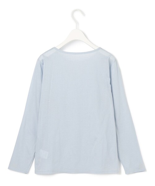 ICB(アイシービー)の「46Gハンドレッドジャージー プルオーバー(Tシャツ/カットソー・レディース・黄土色系7/アイボリー系7/ブラック系7・LARGE/X-LARGE)」の9枚目の写真