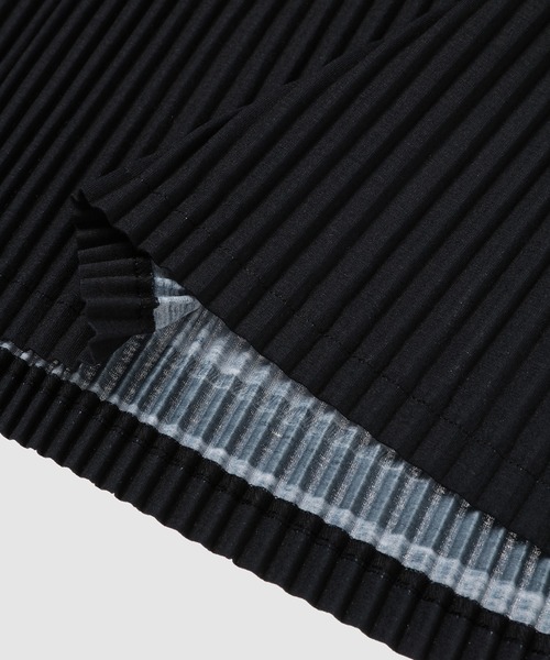 YOHEI OHNO（ヨウヘイオオノ）の「Pleats T-shirt（Tシャツ/カットソー・レディース・ホワイト系その他/ホワイト/ブラック/ブラック系その他・36）」の12枚目の写真