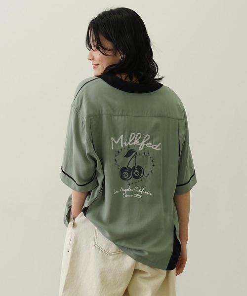 CHERRIES BOWLING SHIRTS（シャツ/ブラウス）｜MILKFED.（ミルク