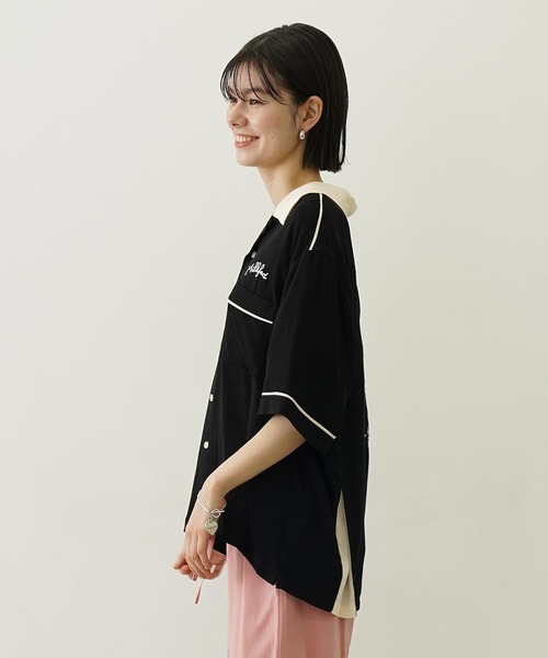ブラウス シャツ CHERRIES BOWLING SHIRTS レディース CHERRIES BOWLING SHIRTS（シャツ/ブラウス）｜MILKFED.（ミルク
