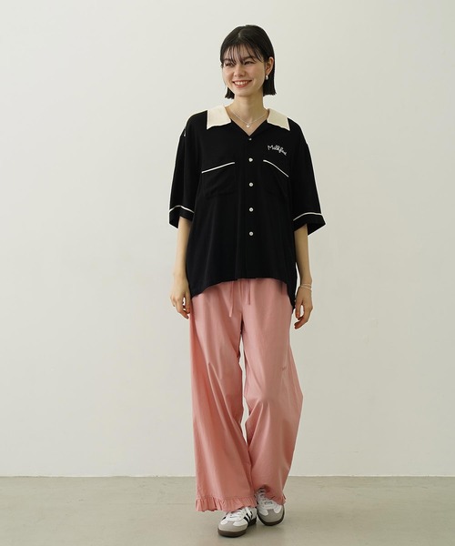 ブラウス シャツ CHERRIES BOWLING SHIRTS レディース CHERRIES BOWLING SHIRTS（シャツ/ブラウス）｜MILKFED.（ミルク