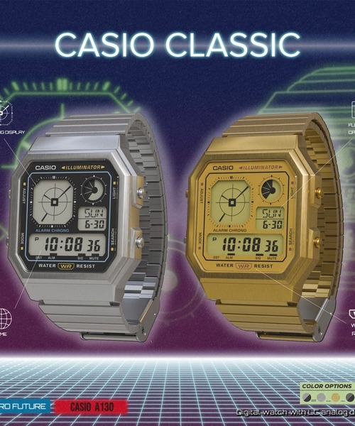 CASIO/カシオ 腕時計 CASIO CLASSIC A130WEG-9AJF（デジタル腕時計