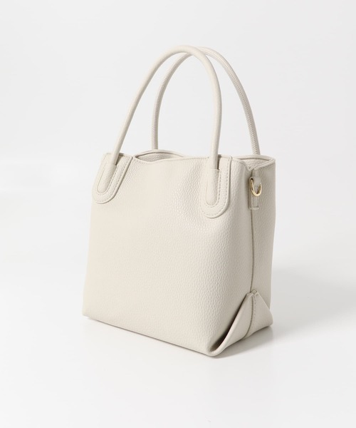 URBAN RESEARCH DOORS（アーバンリサーチドアーズ）の「2WAYハンドルバッグ（ハンドバッグ・レディース・ミント/アイボリー・ONE）」の6枚目の写真