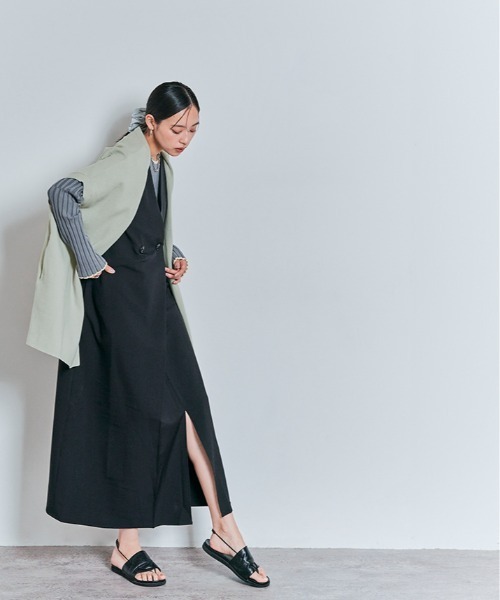 W:Huku(フーク)の「【冷房対策】ショールカラー コットンニット カーディガン(カーディガン/ボレロ・レディース・ブラック/チャコール/ライトグレー・FREE)」の10枚目の写真