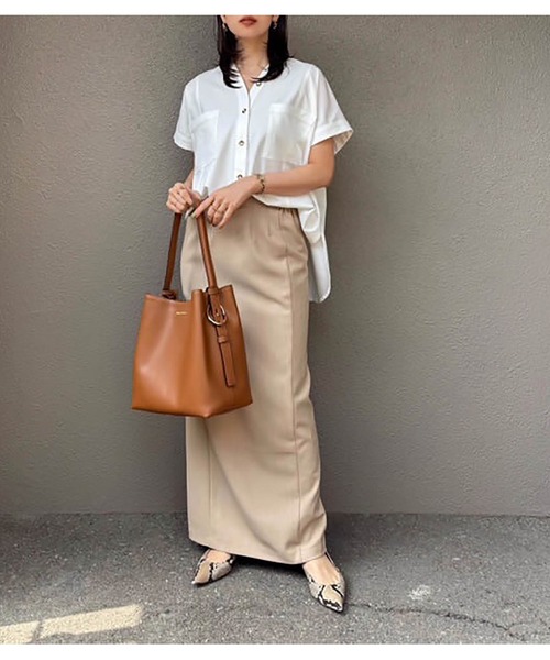 デニムライクオーバードルマンシャツ Emma Taylor│STYLEDOOR