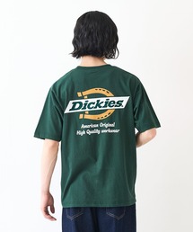 【DICKIES/ディッキーズ】コットン100% バックプリント 刺繍 Tシャツ