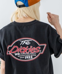 【DICKIES/ディッキーズ】コットン100% バックプリント 刺繍 Tシャツ