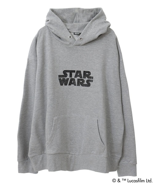 STAR WARS(スターウォーズ)の「STAR WARS/イントロプリントスウェットパーカー(パーカー・レディース・杢グレー・FREE)」の18枚目の写真
