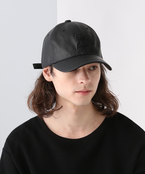 HARE（ハレ）の「FLOWERシシュウCAP(HARE)（キャップ・メンズ・ブラック・FREE）」の5枚目の写真