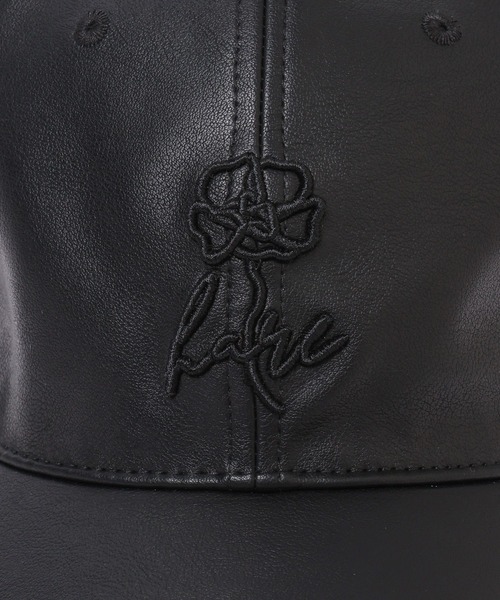 HARE（ハレ）の「FLOWERシシュウCAP(HARE)（キャップ・メンズ・ブラック・FREE）」の12枚目の写真