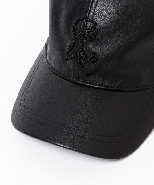 HARE（ハレ）の「FLOWERシシュウCAP(HARE)（キャップ・メンズ・ブラック・FREE）」の15枚目の写真