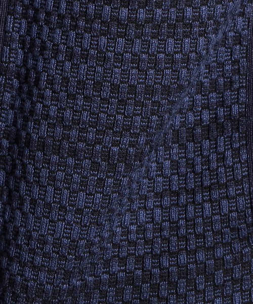 MONSIEUR NICOLE（ムッシュニコル）の「ジオメトリックジャカード スタンドニットブルゾン（ニット/セーター・メンズ・ベージュ/ホワイト/チャコールグレー/ブラック/ネイビー/ボルドー・MEDIUM/LARGE/X-LARGE）」の19枚目の写真