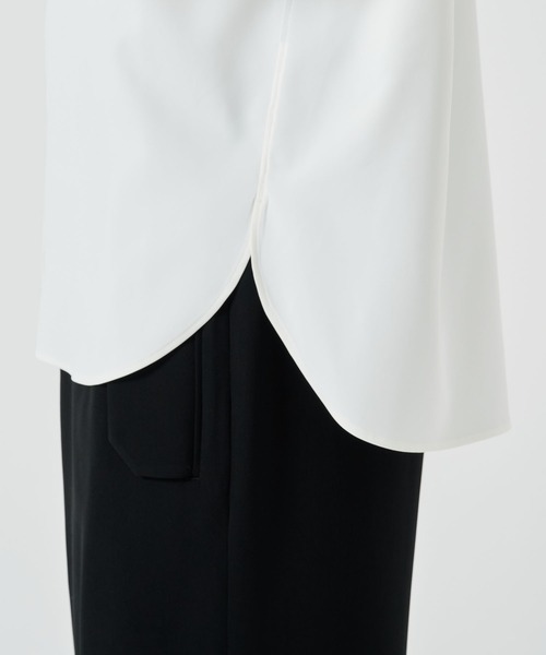 STUDIOUS（ステュディオス）の「SUKENAI SHIRTS L/S（シャツ/ブラウス・メンズ・ブラック/サックスブルー/ダークグレー/ホワイト・1/2）」の21枚目の写真