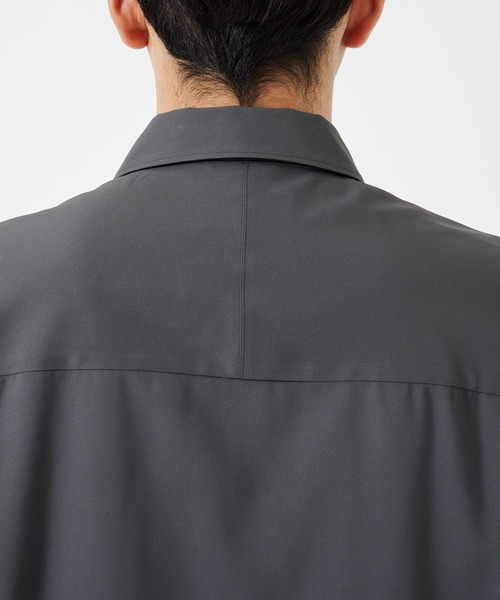 STUDIOUS（ステュディオス）の「【STUDIOUS】SUKENAI SHIRTS L/S / 透けないシャツ / 防シワ素材（シャツ/ブラウス・メンズ・ブラック/サックスブルー/ダークグレー/ホワイト・1/2）」の22枚目の写真