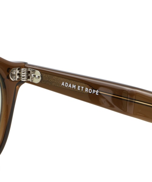 ADAM ET ROPE'（アダムエロペ）の「クラウンパントセルフレームUVカットグラス（サングラス・レディース・ブラウン/カーキ/ブラック・FREE）」の10枚目の写真