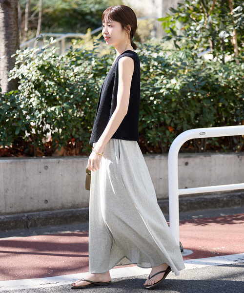 SLOBE IENA リラックスジャージーイージースカート 追加》リラックスジャージーイージースカート（スカート