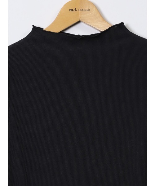 m.f.editorial（エムエフエディトリアル）の「【ストレッチ】m.f.エディトリアル レディース テレコ 長袖レイヤードインナー（Tシャツ/カットソー・レディース・ブラック/ホワイト/グレー系その他2/ベージュ・MEDIUM/LARGE）」の17枚目の写真