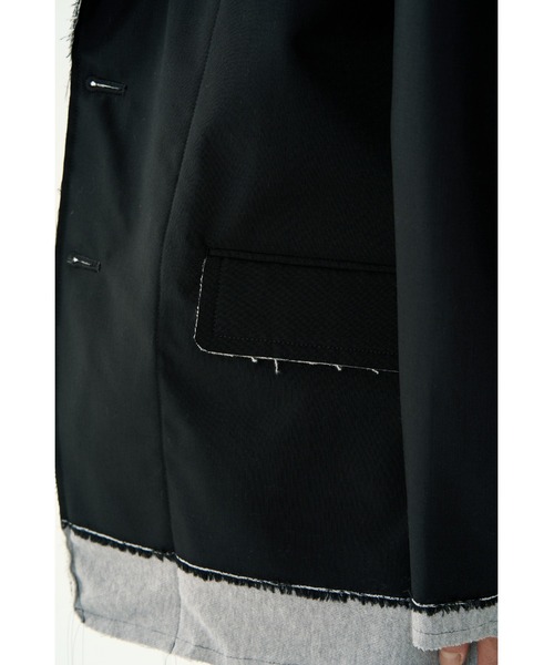 DISCOVERED（ディスカバード）の「SUITS SWEAT JACKET（テーラードジャケット・メンズ・グレー・SMALL/LARGE）」の8枚目の写真