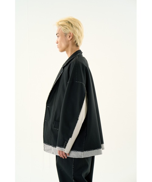 DISCOVERED（ディスカバード）の「SUITS SWEAT JACKET（テーラードジャケット・メンズ・グレー・SMALL/LARGE）」の11枚目の写真