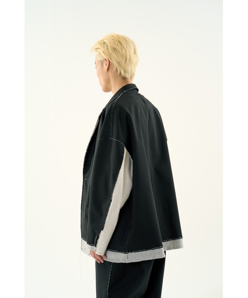 DISCOVERED（ディスカバード）の「SUITS SWEAT JACKET（テーラードジャケット・メンズ・グレー・SMALL/LARGE）」の12枚目の写真