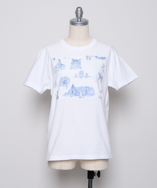 haupia（ハウピア）の「湖畔のレモンクリームパイ【Ｔシャツ】（Tシャツ/カットソー・レディース・ネイビー/ブラック/アイボリー/オフホワイト/ピンク・MEDIUM）」の17枚目の写真