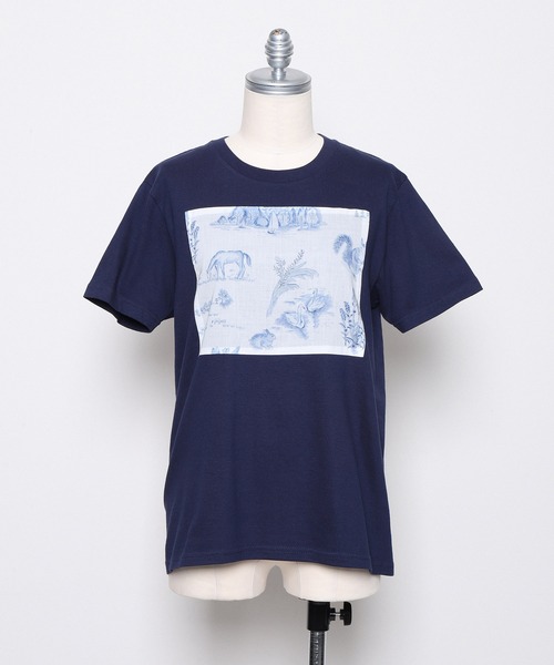 haupia（ハウピア）の「湖畔のレモンクリームパイ【Ｔシャツ】（Tシャツ/カットソー・レディース・ネイビー/ブラック/アイボリー/オフホワイト/ピンク・MEDIUM）」の16枚目の写真
