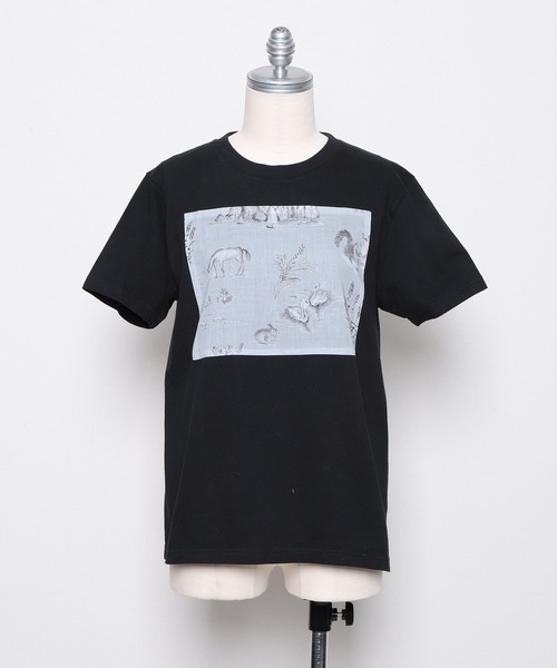 haupia（ハウピア）の「湖畔のレモンクリームパイ【Ｔシャツ】（Tシャツ/カットソー・レディース・ネイビー/ブラック/アイボリー/オフホワイト/ピンク・MEDIUM）」の14枚目の写真