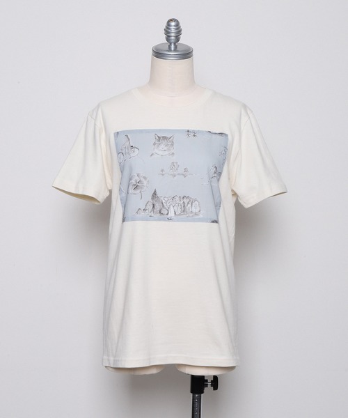 haupia（ハウピア）の「湖畔のレモンクリームパイ【Ｔシャツ】（Tシャツ/カットソー・レディース・ネイビー/ブラック/アイボリー/オフホワイト/ピンク・MEDIUM）」の13枚目の写真