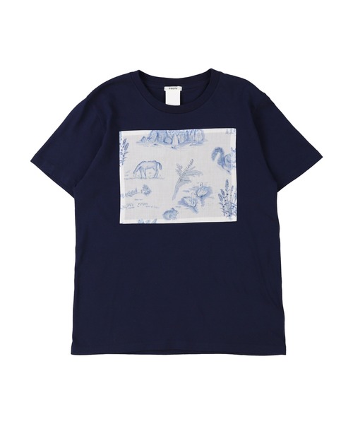haupia（ハウピア）の「湖畔のレモンクリームパイ【Ｔシャツ】（Tシャツ/カットソー・レディース・ネイビー/ブラック/アイボリー/オフホワイト/ピンク・MEDIUM）」の9枚目の写真