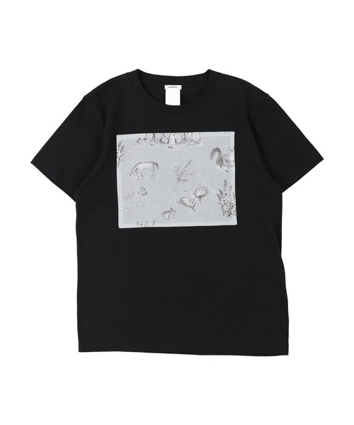 haupia（ハウピア）の「湖畔のレモンクリームパイ【Ｔシャツ】（Tシャツ/カットソー・レディース・ネイビー/ブラック/アイボリー/オフホワイト/ピンク・MEDIUM）」の7枚目の写真