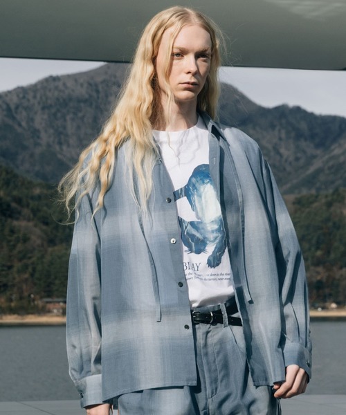 BLAYMORE（ブレイモア）の「【BLAYMORE】Tears-Cat Graphic T / 猫 コレクションTシャツ（Tシャツ/カットソー・メンズ・ブラック/ホワイト・M/S）」の7枚目の写真