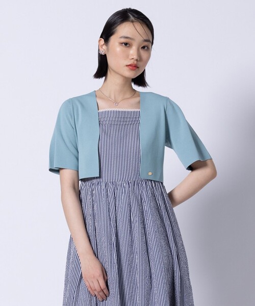 みー 様2025SS トッカ　クレープボレロ　洗えるカーディガン CREPE BOLERO ボレロ（カーディガン/ボレロ）｜TOCCA（トッカ）の