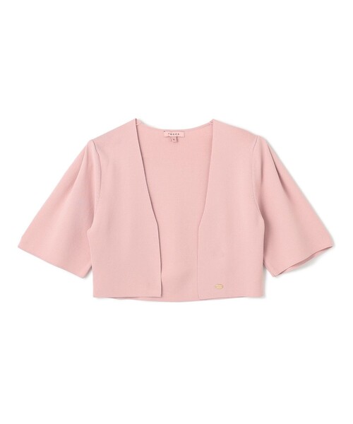 TOCCA（トッカ）の「CREPE BOLERO ボレロ（カーディガン/ボレロ・レディース・アイボリー系/ライトグリーン系/ピンク系・SMALL/MEDIUM）」の11枚目の写真