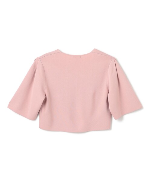 TOCCA（トッカ）の「CREPE BOLERO ボレロ（カーディガン/ボレロ・レディース・アイボリー系/ライトグリーン系/ピンク系・SMALL/MEDIUM）」の10枚目の写真