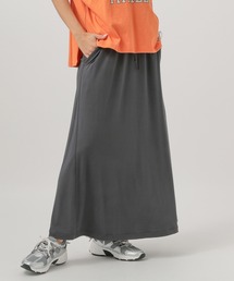 BAYFLOW | [ストレッチ入りで滑らかな肌触り]ソフトモダールフレアスカート(スカート)