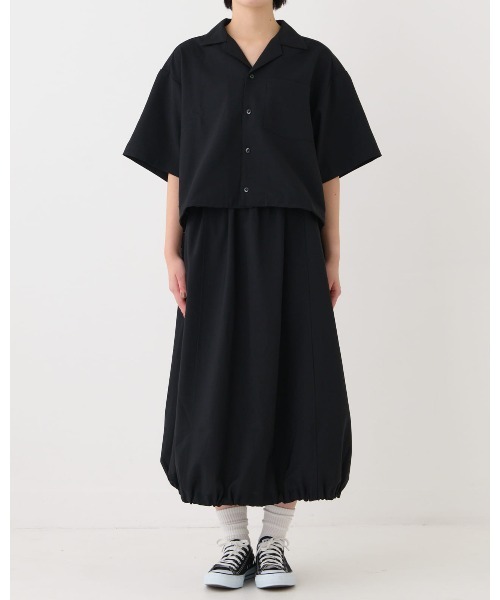 ブラウス シャツ 「THOUSAND MILE」SHORT SLEEVE SHIRT LINEN LIKE CHECK ショートスリーブシャツ　リネン M's】SHORT SLEEVE SHIRT LINEN LIKE/ショートスリーブシャツ