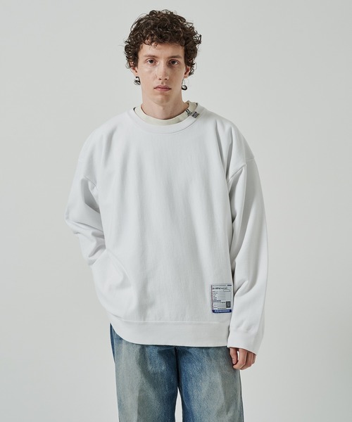 ミハラヤスヒロ J11PO513 Distressed Pullover ベアープリント