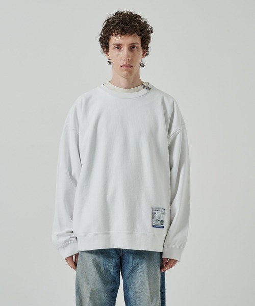 MIHARAYASUHIRO/ミハラヤスヒロ】CREW NECK PULLOVER（スウェット