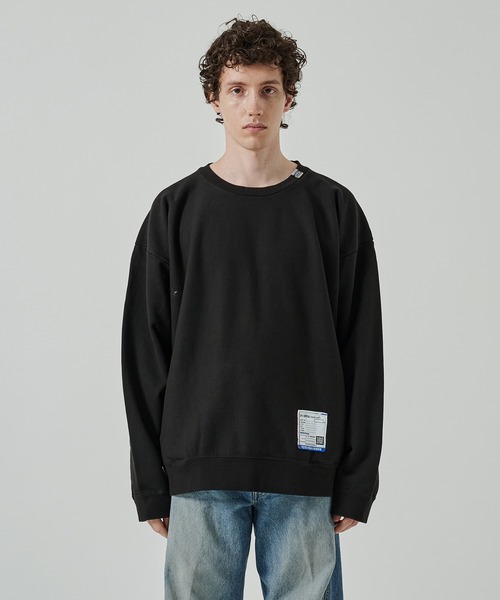 In・stru(men-tal).(インストルメンタル)の「【MIHARAYASUHIRO/ミハラヤスヒロ】CREW NECK PULLOVER(スウェット・メンズ・ブラック/ホワイト・50/48/46/44)」の13枚目の写真