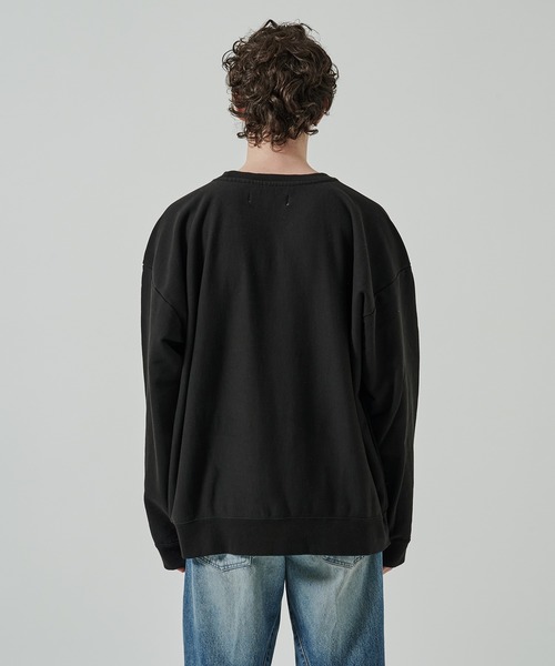 In・stru(men-tal).(インストルメンタル)の「【MIHARAYASUHIRO/ミハラヤスヒロ】CREW NECK PULLOVER(スウェット・メンズ・ブラック/ホワイト・50/48/46/44)」の15枚目の写真