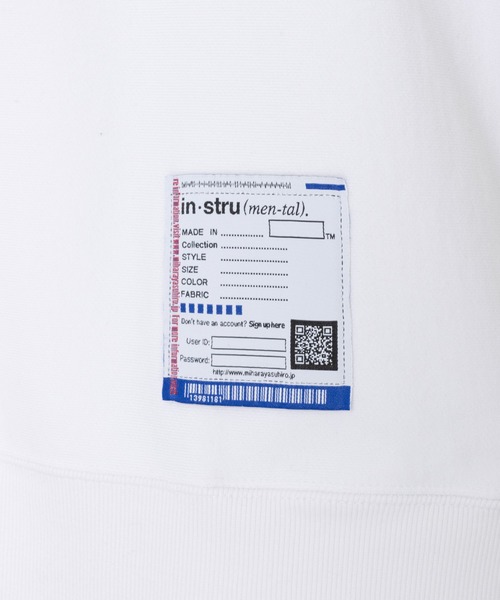 In・stru(men-tal).(インストルメンタル)の「【MIHARAYASUHIRO/ミハラヤスヒロ】CREW NECK PULLOVER(スウェット・メンズ・ブラック/ホワイト・50/48/46/44)」の11枚目の写真