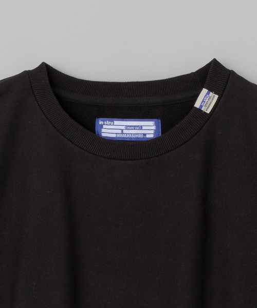 In・stru(men-tal).(インストルメンタル)の「【MIHARAYASUHIRO/ミハラヤスヒロ】CREW NECK PULLOVER(スウェット・メンズ・ブラック/ホワイト・50/48/46/44)」の16枚目の写真