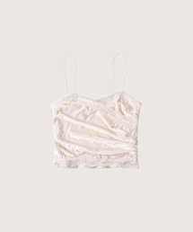 Romantic Lace Piping Cami