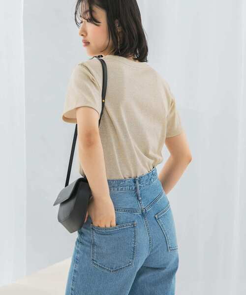 URBAN RESEARCH ROSSO WOMEN（アーバンリサーチ　ロッソ）の「ラメカットソー（Tシャツ/カットソー・レディース・グレー系その他/ゴールド・FREE）」の4枚目の写真