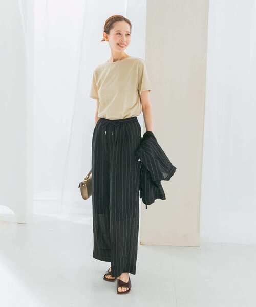 URBAN RESEARCH ROSSO WOMEN（アーバンリサーチ　ロッソ）の「ラメカットソー（Tシャツ/カットソー・レディース・グレー系その他/ゴールド・FREE）」の7枚目の写真