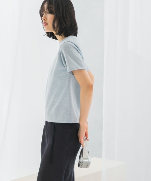 URBAN RESEARCH ROSSO WOMEN（アーバンリサーチ　ロッソ）の「ラメカットソー（Tシャツ/カットソー・レディース・グレー系その他/ゴールド・FREE）」の9枚目の写真