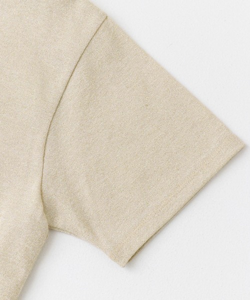 URBAN RESEARCH ROSSO WOMEN（アーバンリサーチ　ロッソ）の「ラメカットソー（Tシャツ/カットソー・レディース・グレー系その他/ゴールド・FREE）」の22枚目の写真