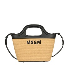 MSGM KIDS（エムエスジーエムキッズ）の「【NEW】ツートンカラープラスティック バスケットバッグ（かごバッグ・キッズ）」