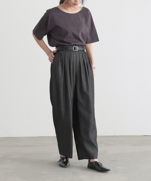 入手困難 アナログ フェイクデニムグラベルパンツ 未使用タグ付き glamb(グラム)GB0125/P11 : Red Dirt Work Denim / レッドダート